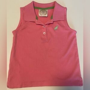 The Beaufort Bonnet Company Anna Price Polo Hamptons Hot Pink size: 3T GUC